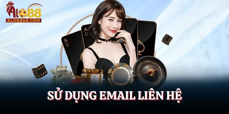 Sử dụng email liên hệ